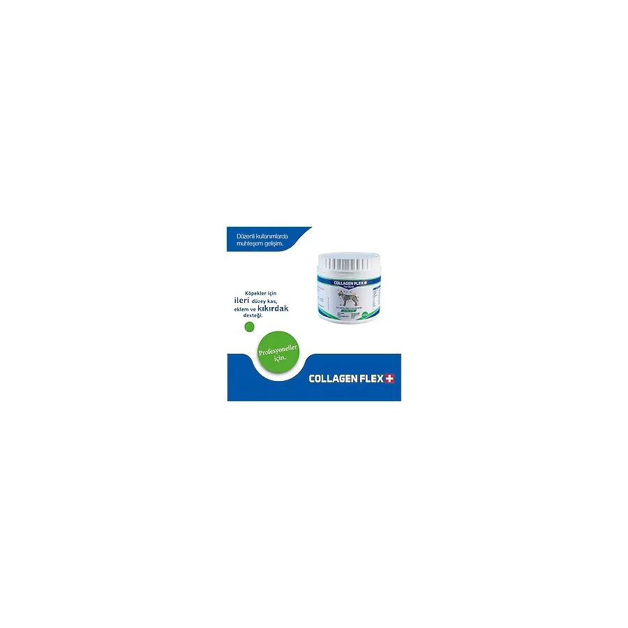 Collagenflex Collagen Flex 400 gr Toz Köpek Vitamini ; Kas , Eklem Ve Kıkırdak Gıda Takviyesi