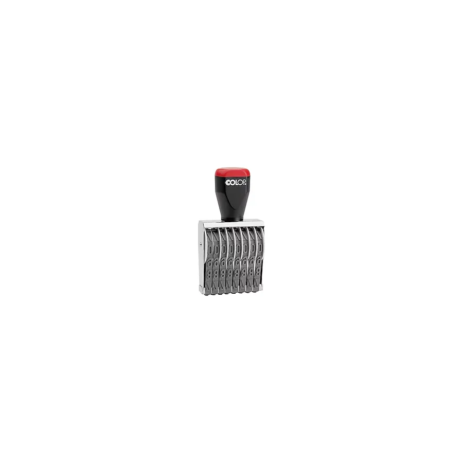 COLOP 09008 BANDLI NUMARATÖR - 9MM/8 HANELİ