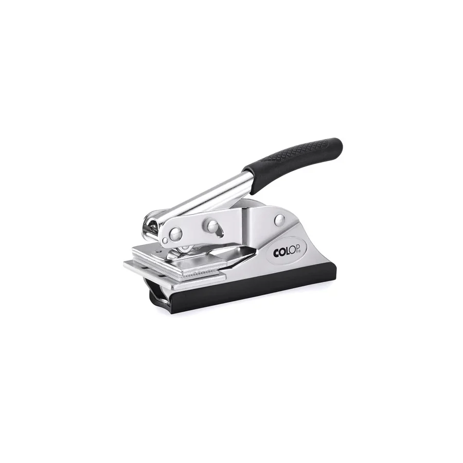Colop 25x50mm Soğuk Mühür Makinesi Metal Baskı