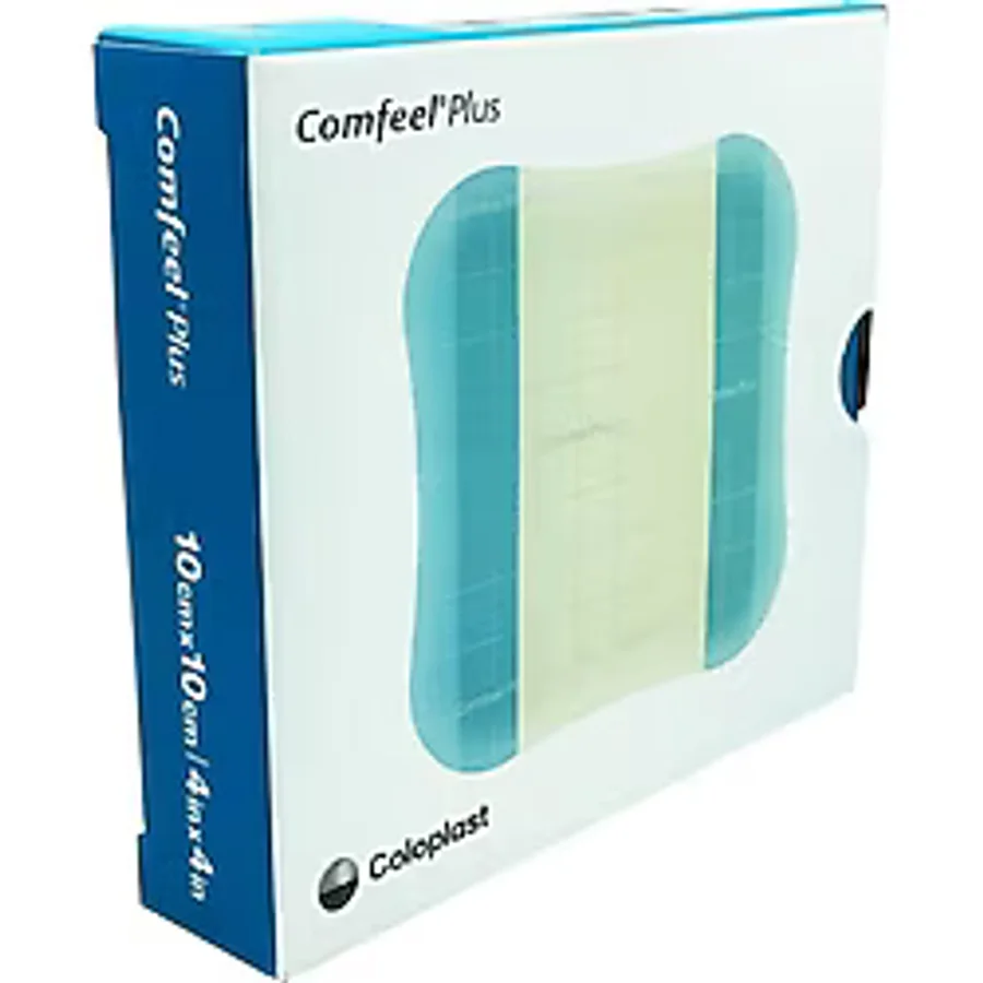 Coloplast (10 ADET) 3110 Comfeel Plus Hydrocolloid Yara Örtüsü 10x10 Cm