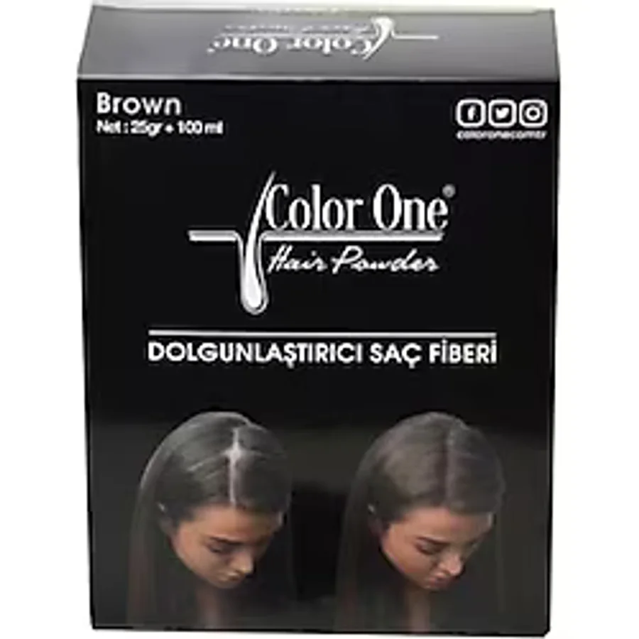 COLOR ONE BROWN (25GR TOZ+100 ML SPREY)