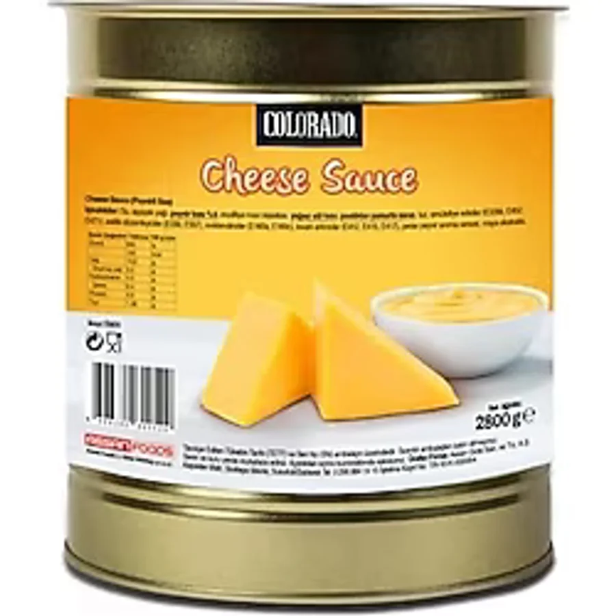 Colorado Cheddar Peynirli Sos 6 x 2800 G - 2,8 kg