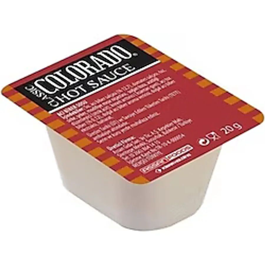 Colorado Hot Chili 20 gr 120'li Küvet Acı Biber Sos