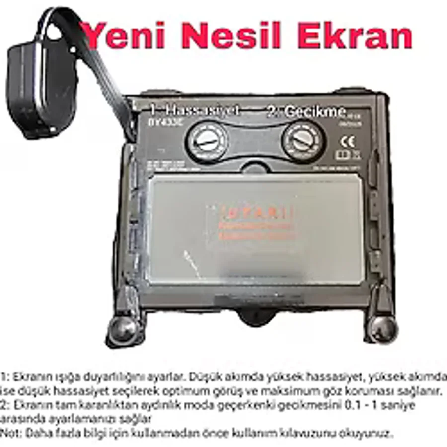 Colormatik Otomatik Kararan Kaynak Baş Maskesi