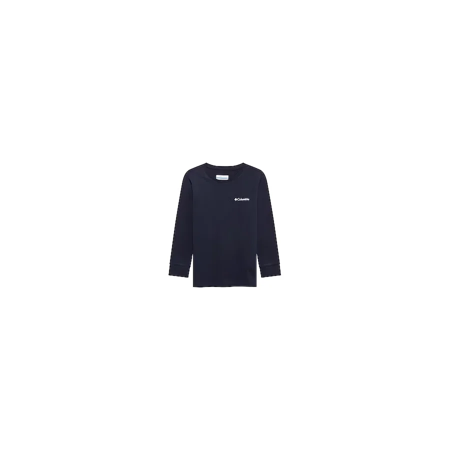 Columbia CSC Basic SM Logo CS0438 Uzun Kollu Bisiklet Yaka Çocuk Tişört
