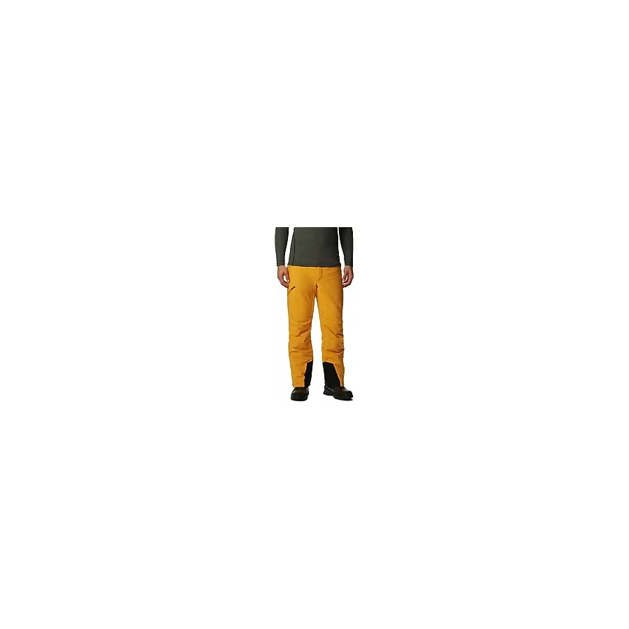 Columbia Kick Turn Iıı Pant Erkek Kayak Pantolonu - Siyah - Sarı - 2XL