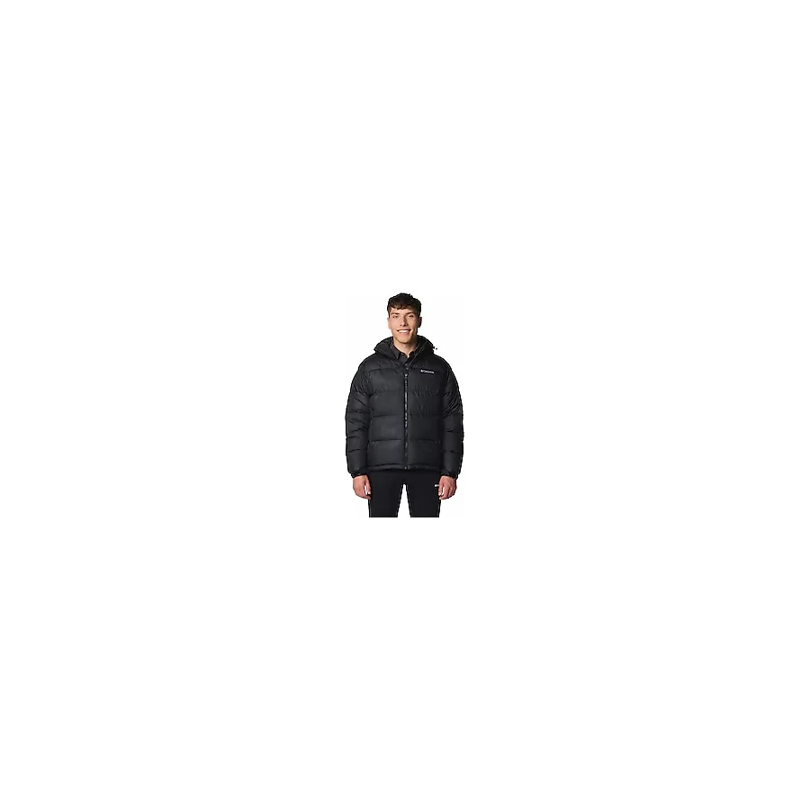 Columbia Pike Lake II WM0326-012 Kapüşonlu Siyah Erkek Şişme Mont