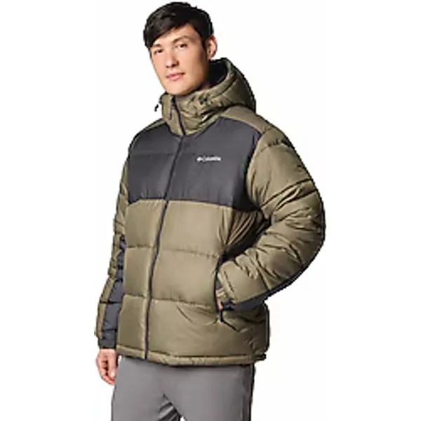 Columbia Pike Lake II WM0326-399 Kapüşonlu Haki Erkek Şişme Mont