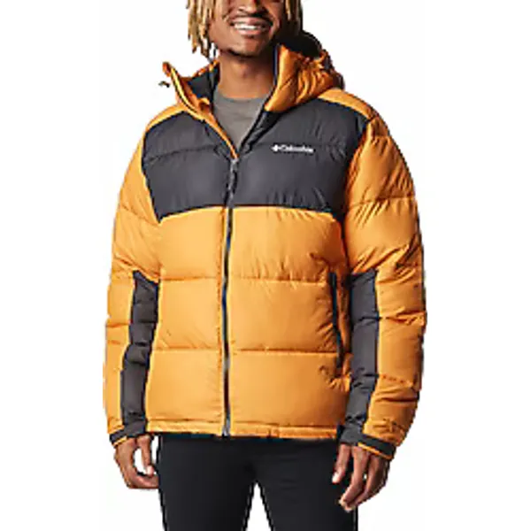 Columbia Pike Lake II WM0326-861 Kapüşonlu Turuncu Erkek Şişme Mont