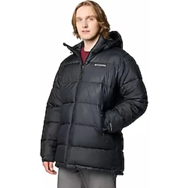 Columbia Pike Lake WM5208-011 Kapüşonlu Siyah Erkek Parka