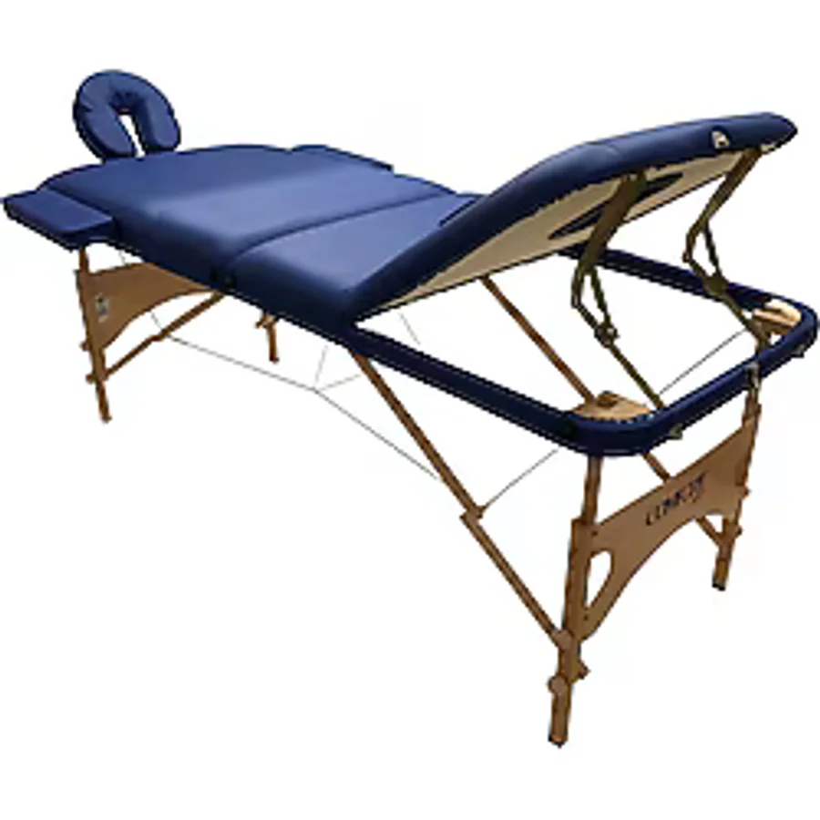 Comfort Plus Ahşap Masaj Masası İthal 305-Mavi