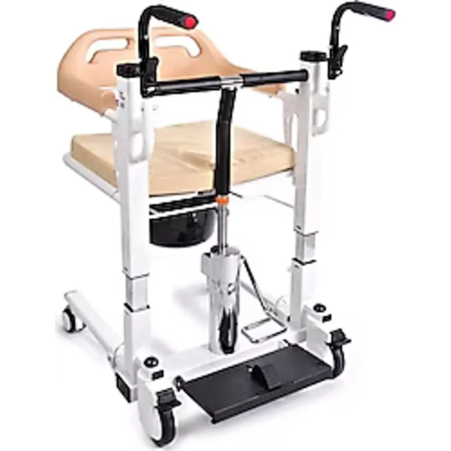 Comfort Plus DM-160 Tuvaletli Ayak Pedallı Tekerlekli Sandalye