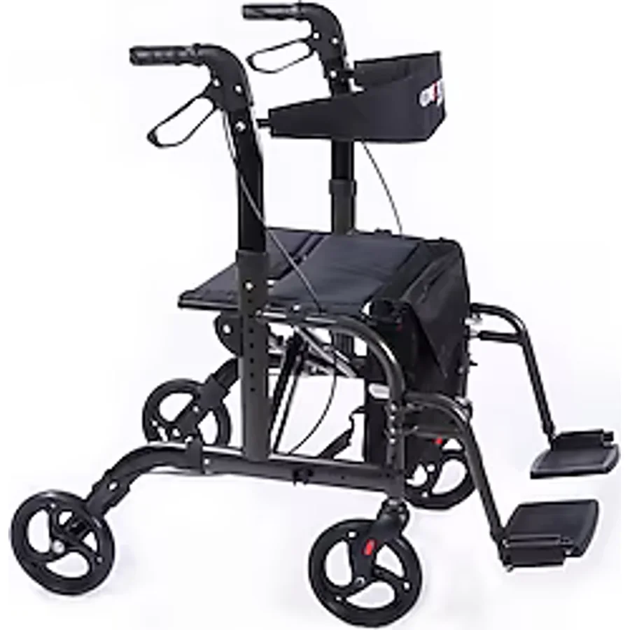 Comfort Plus DM-9124 Lüx Ayak Pedallı Alüminyum Rolatör