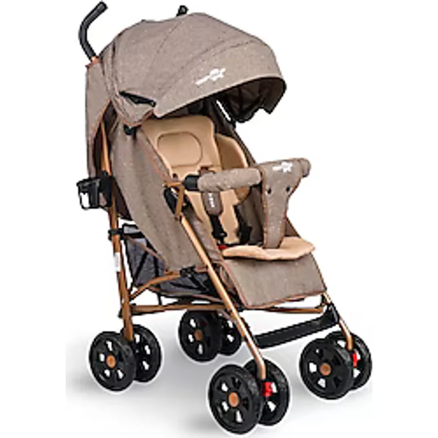 Comfymax Tam Yatar Wood Brown Baston Bebek Arabası