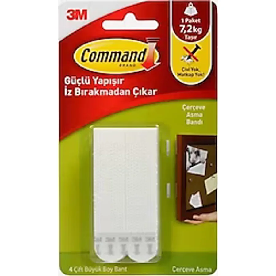 Command 17206 Büyük Boy 3M Cırt Cırt Bant