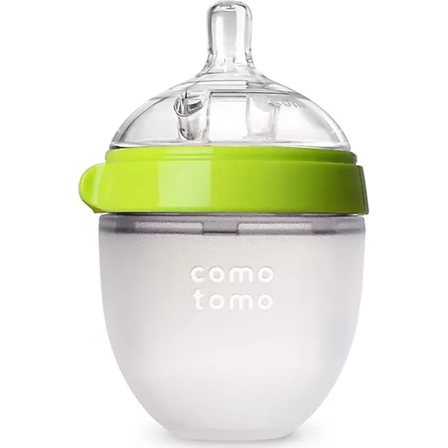 Comotomo Yavaş Akışlı 0-3 Ay Yenidoğan Silikon Biberon 150 ml