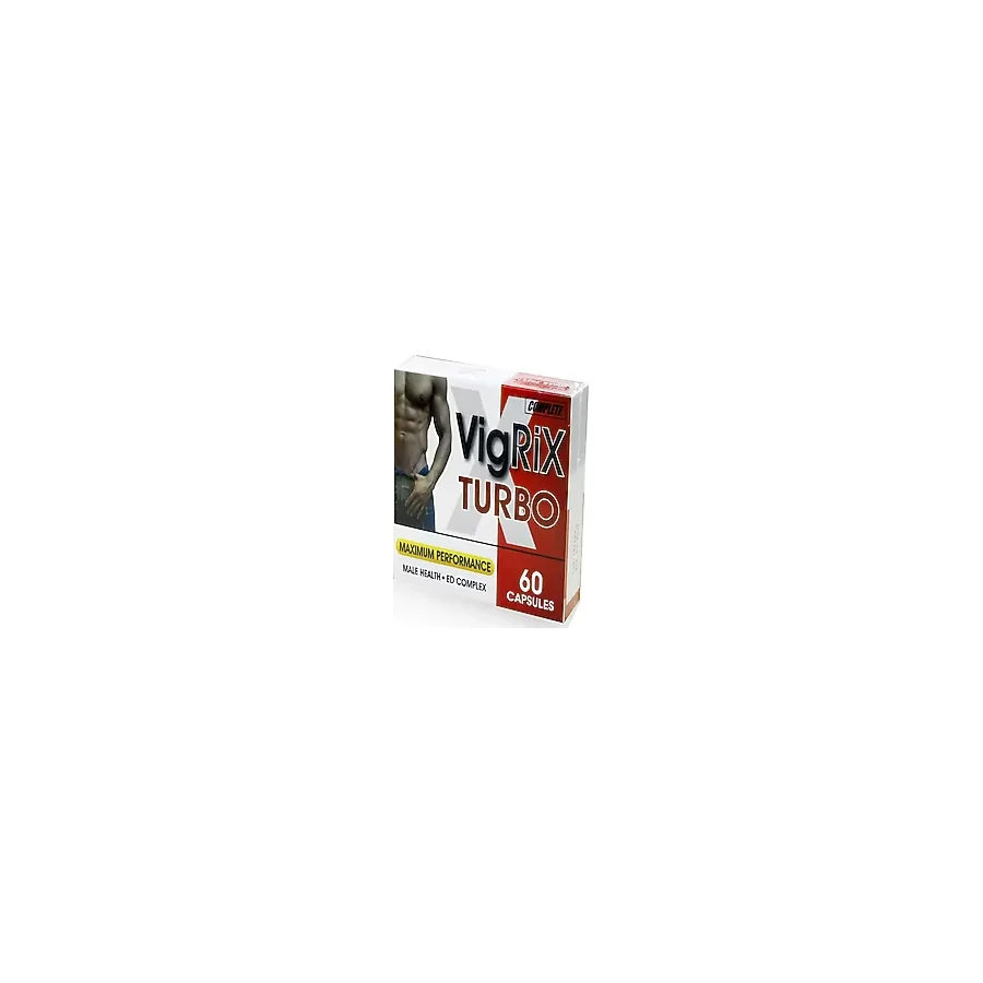Complete Vigrix Turbo Testo Ginseng Epimedium Tribulus 60 Caps
