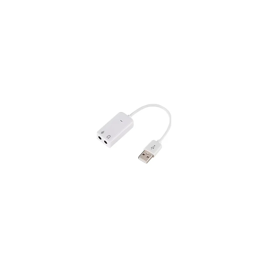 Concord C-849 USB Ses Kartı - Tak Çalıştır, 7.1 Kanal, Stüdyo Kalitesinde Ses ve Düşük Gecikme ile Oyun ve Müzik İçin