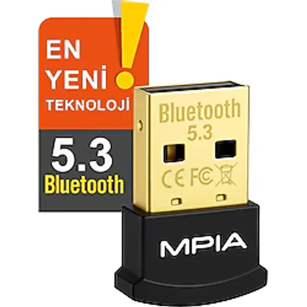 Concord Mpıa Bluetooth 5.3 Usb Dongle - Kablosuz Adaptör, PC & Laptop İçin Bluetooth Alıcı