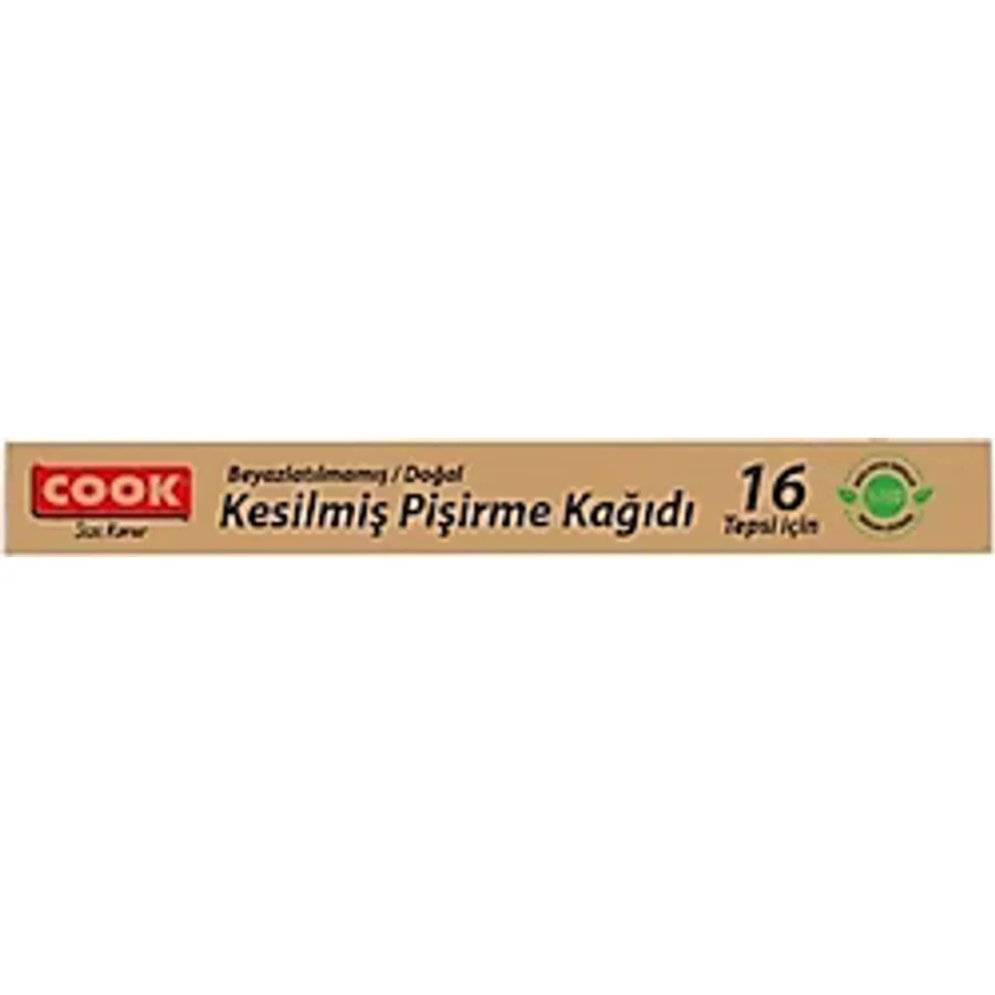 Cook Doğal Kesilmiş Pişirme Kağıdı 16 Yaprak
