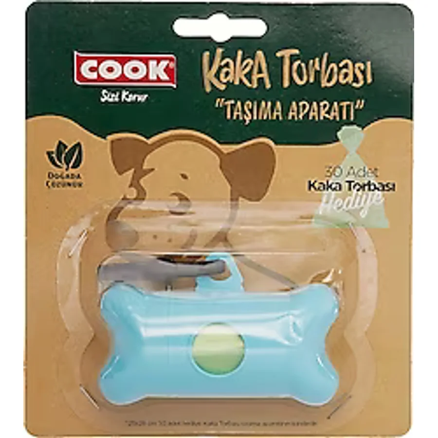Cook Evcil Hayvan Kaka Torbası Kit