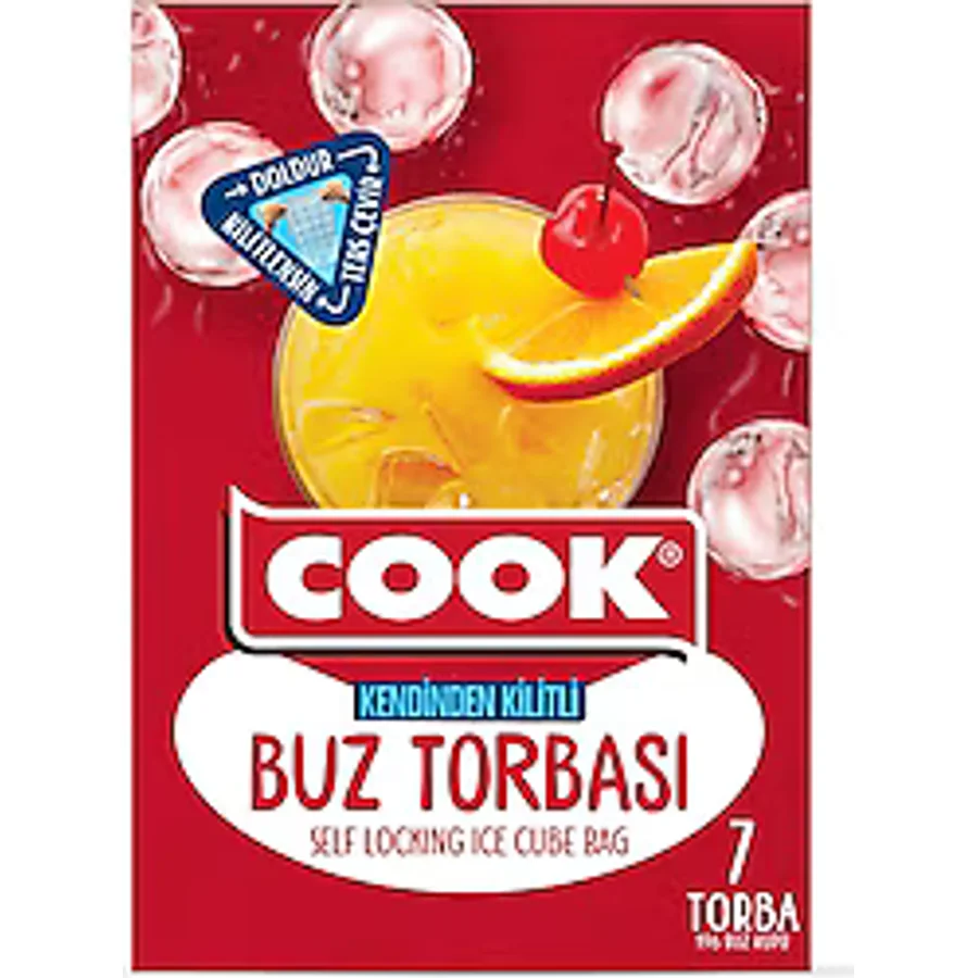 Cook Kendinden Kilitli Buz Torbası 7'li