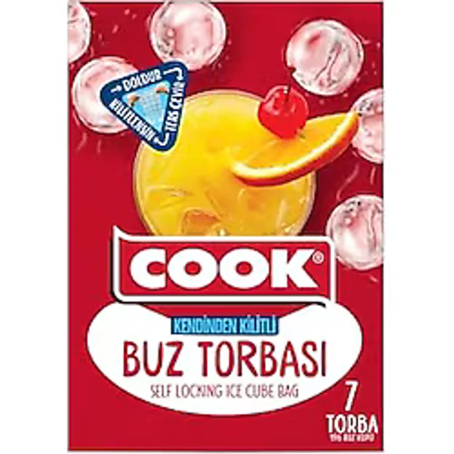 Cook Kendinden Kilitli Buz Torbasi