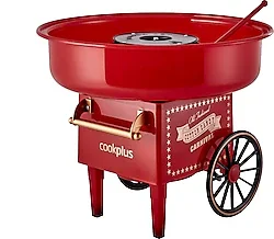 Cookplus Kırmızı Pamuk Şeker Makinesi