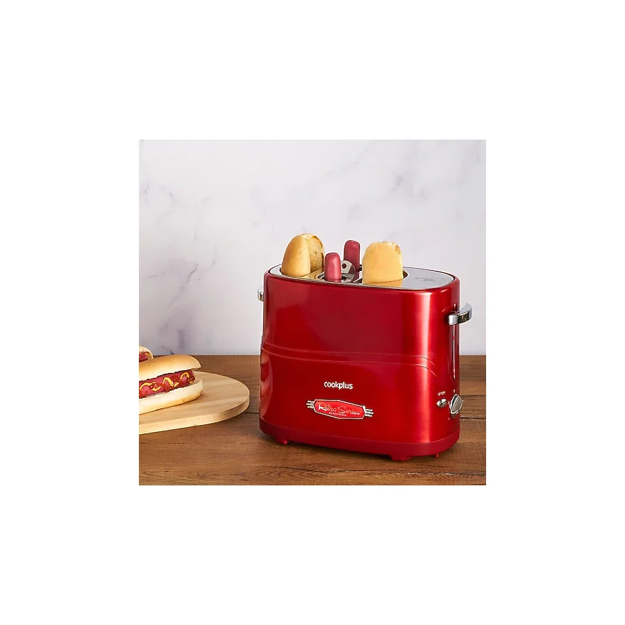 Cookplus Mutfaksever 2'li Sosisli Sandviç (Hot Dog) Yapma Makinesi
