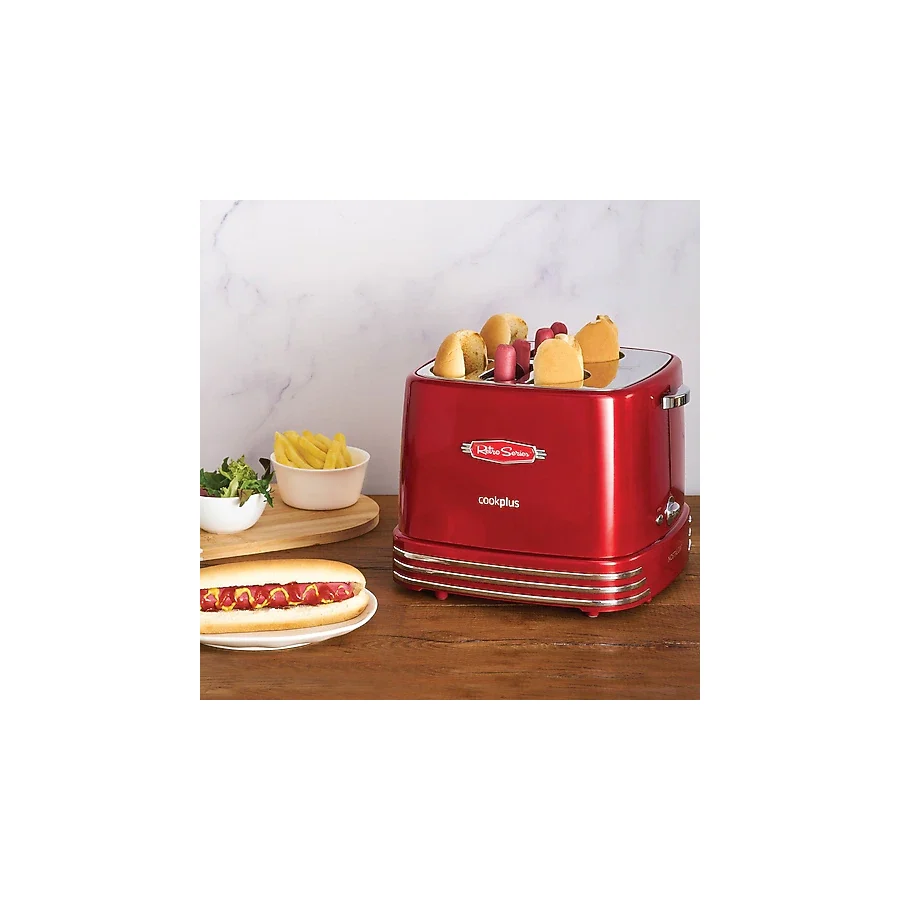Cookplus Mutfaksever 4'lü Sosisli Sandviç (Hot Dog) Yapma Makinesi