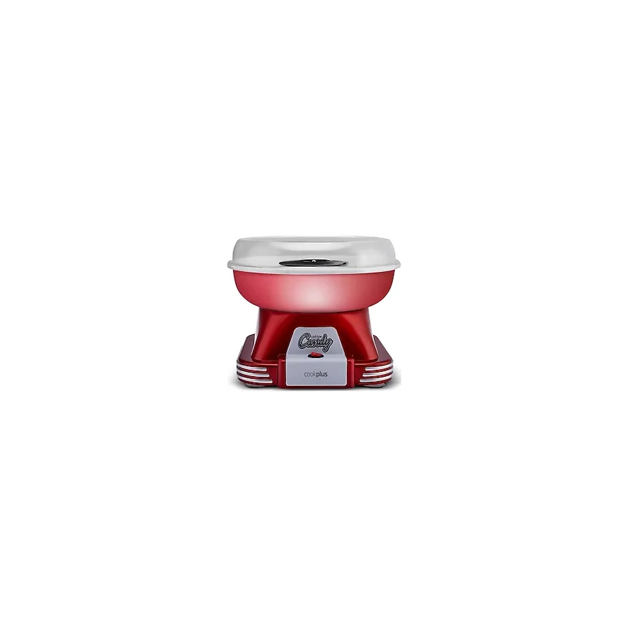 Cookplus Retro Pamuk Şeker Makinesi Kırmızı CCM-500L Ergonomik Tasarım ve Kullanım Kolaylığı