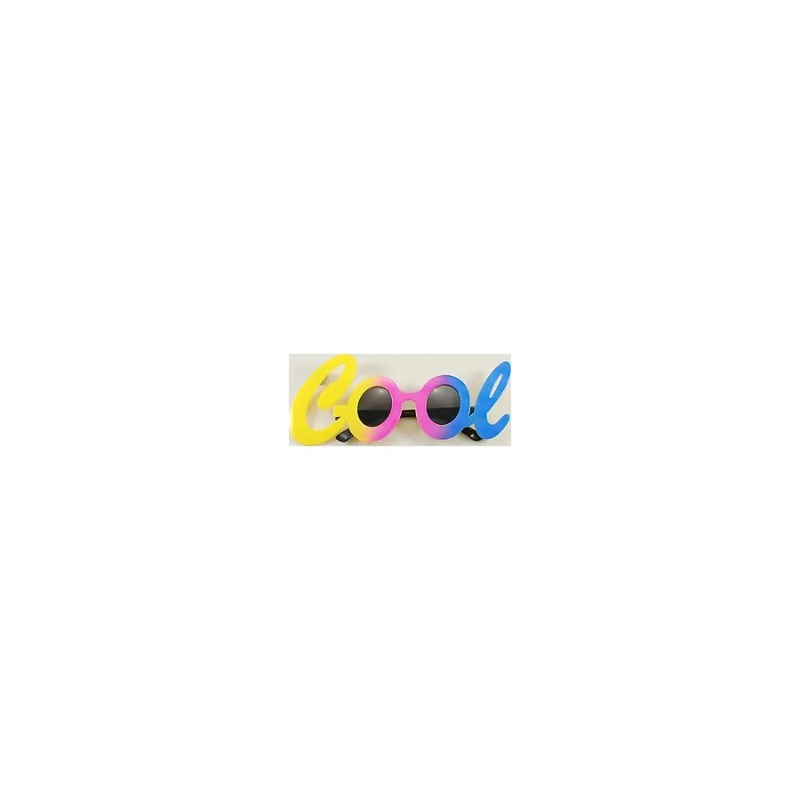 Cool Yazılı Rengarenk Parti Gözlüğü 21x8 Cm