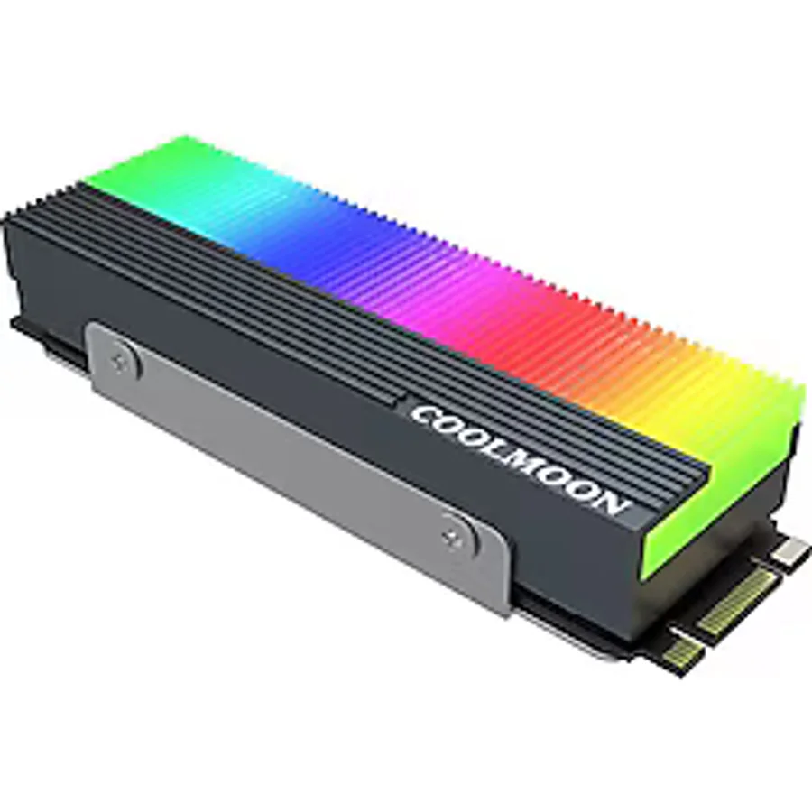 Coolmoon Rgb M.2 Ssd Soğutucu Nvme Ngff 2280 Radyatör Isı Argb