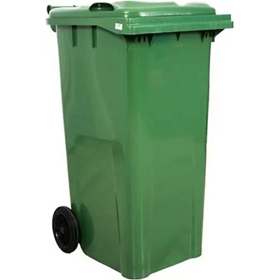 Çöp Kovası 120 Lt Yeşil Sembol