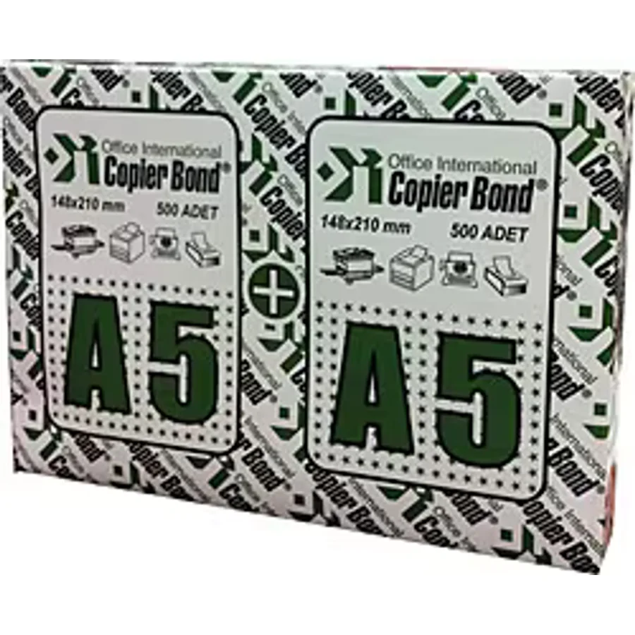 Copier Bond A5 80 gr 1000 Yaprak Fotokopi Kağıdı