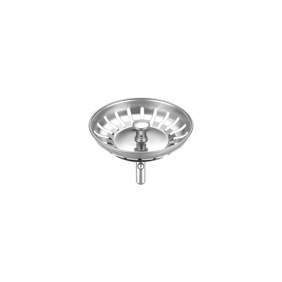 Çöpmak Paslanmaz Evye Mutfak Lavabo Sifonu Gider Metal Tıpa Süzgeci