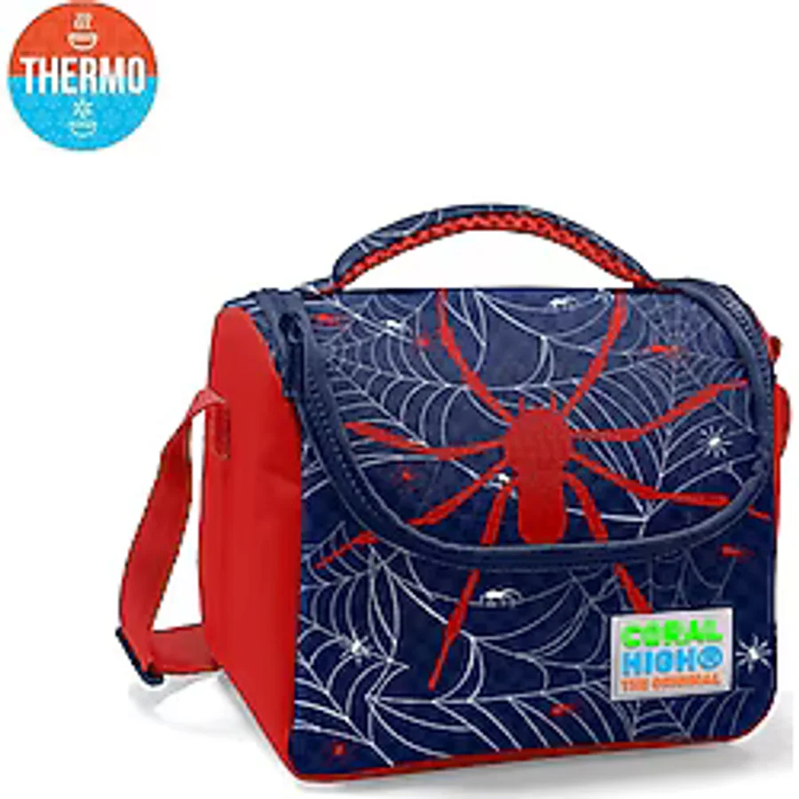 Coral High 11720 Örümcek Desenli Termoslu Beslenme Çantası