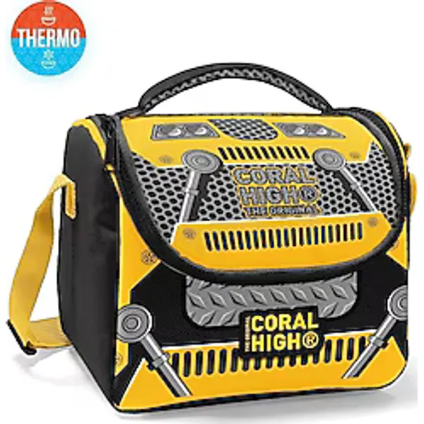 Coral High 12785 Robot Desenli Termoslu Beslenme Çantası