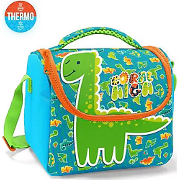 Coral High 12792 Dinozor Desenli Termoslu Beslenme Çantası