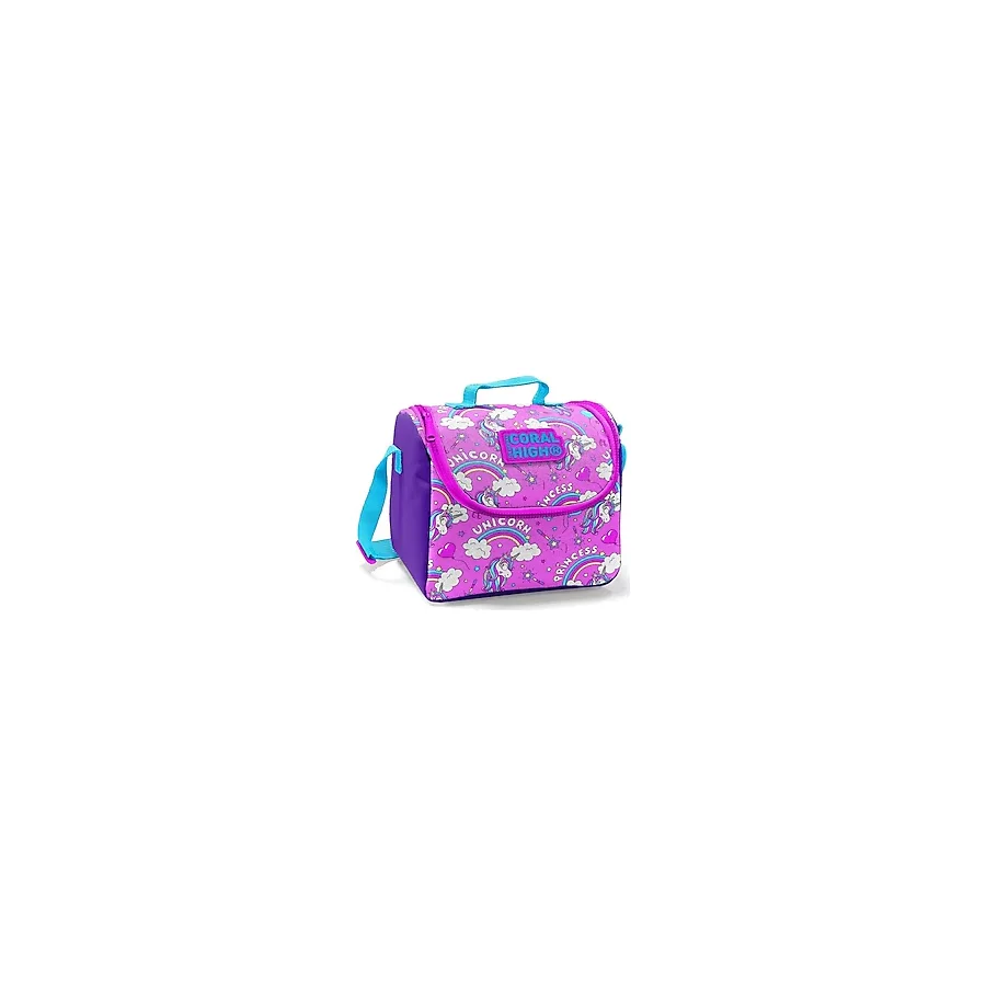 Coral High 22734 Unicorn Desenli Termoslu Beslenme Çantası