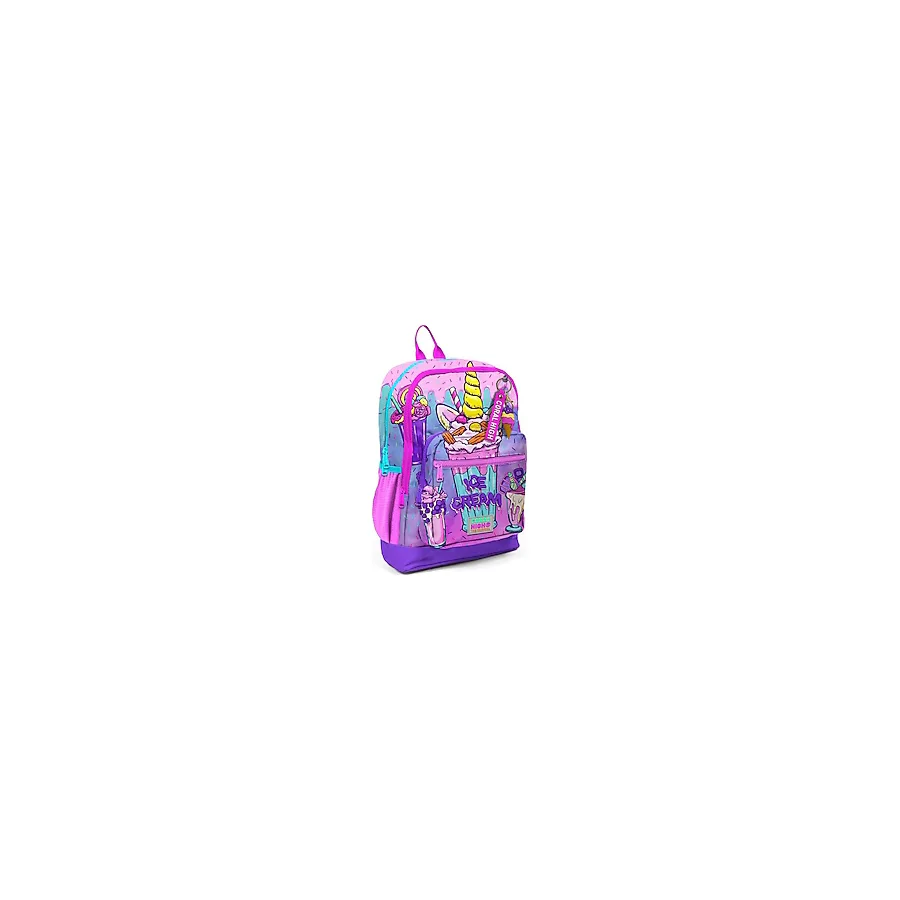 Coral High 23749 Milkshake Dondurma Desenli Okul Sırt Çantası