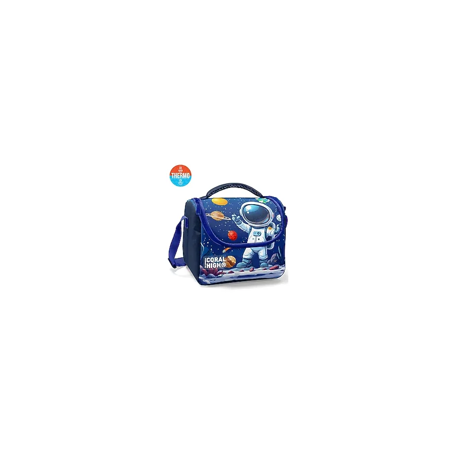 Coral High 37152 Astronot Desenli Termoslu Beslenme Çantası