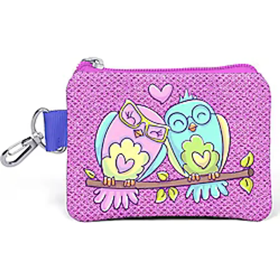 Coral High Kids Pembe Baykuş Desenli Bozuk Para Çantası 21794