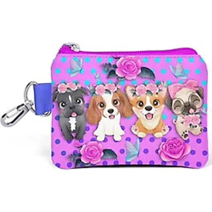 Coral High Kids Pembe Köpek Desenli Para Çantası 21879