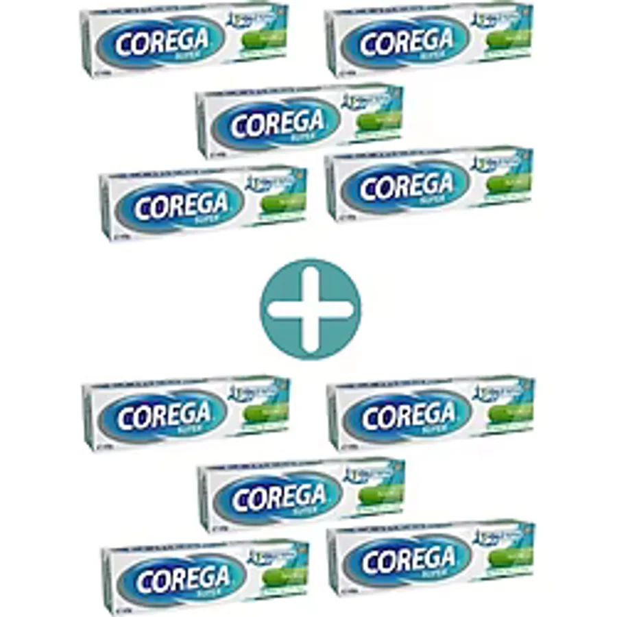 Corega Naneli 40 gr 10 Adet Protez Diş Yapıştırıcı