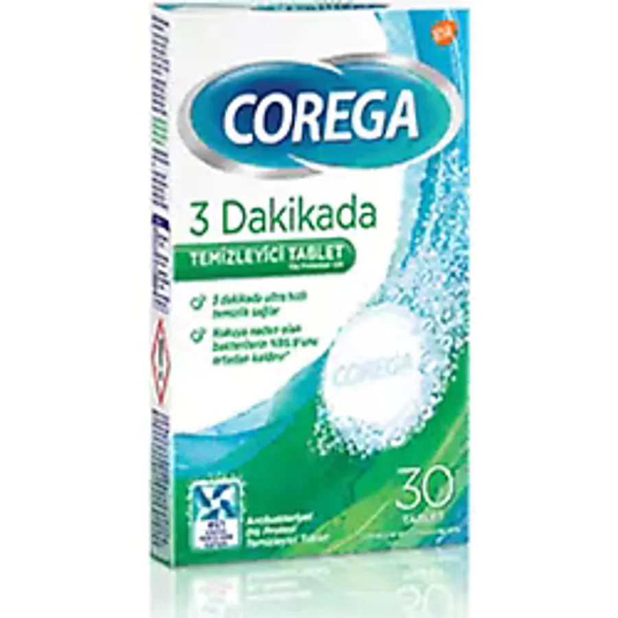 Corega Temizleyici 30 Tablet