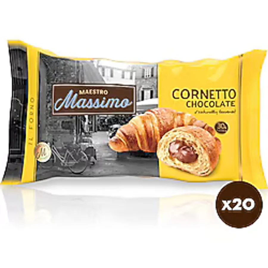 Cornetto Chocolate (Kruvasan Çikolatalı) 45 Gram 20 Adet (1 Kutu)
