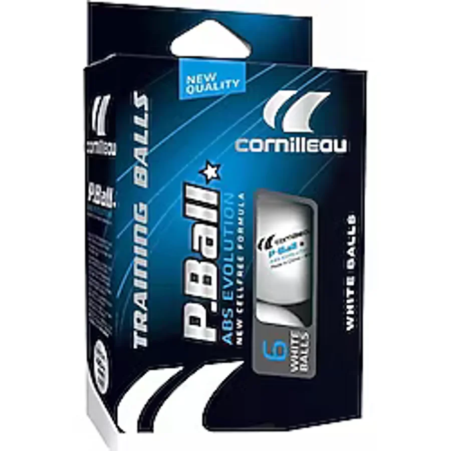 Cornilleau P-Ball ABS Evolution 1 Yıldız 6 lı Masa Tenisi Topu