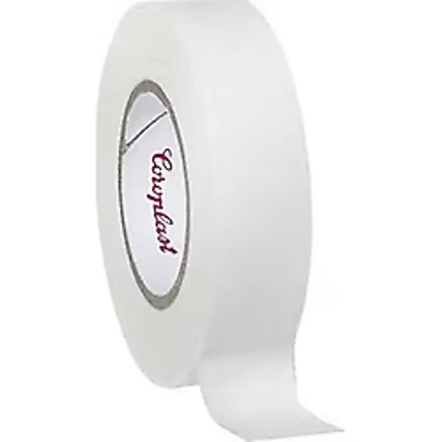 Coroplast Beyaz Isıya Dayanıklı Tüysüz Bez Bant 19Mm x 15Mt