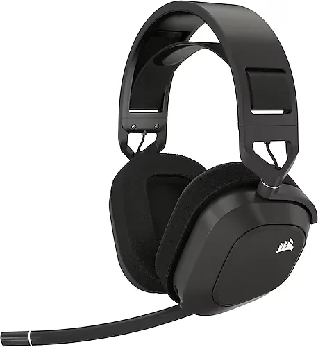 Corsair HS80 Max Wireless CA-9011295-EU Gri RGB Kablosuz Kulak Üstü Oyuncu Kulaklığı